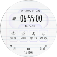 Paper Watch Face Wear OS