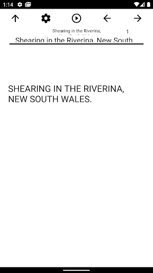 Book, Shearing in the... Screenshot 0
