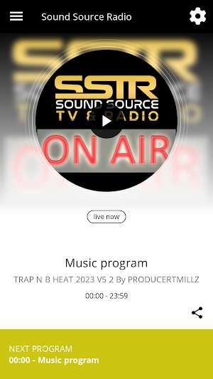 Sound Source Radio Screenshot 0