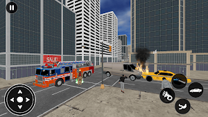 Fire Truck: Simulator Games Screenshot 0