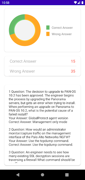 PCNSE Exam Practice Question Screenshot 3