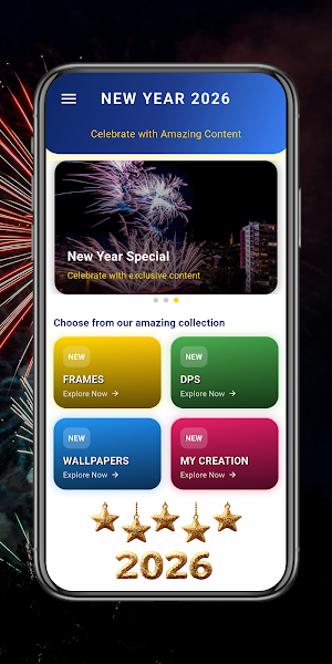 Happy New Year Photo Frames 26 Screenshot 0