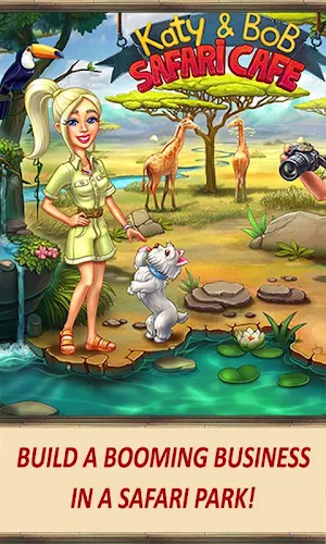 Katy & Bob: Safari Café Screenshot 0