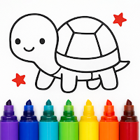 Drawing Book: Coloring Game