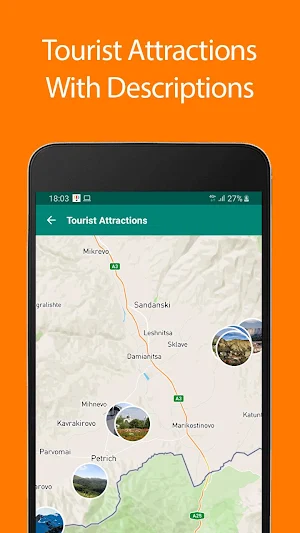 Bulgaria Offline Map and Travel Guide Screenshot 0