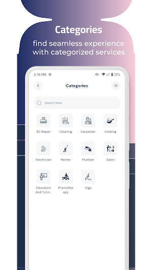 Serv Fix: One Stop Service App Screenshot 2