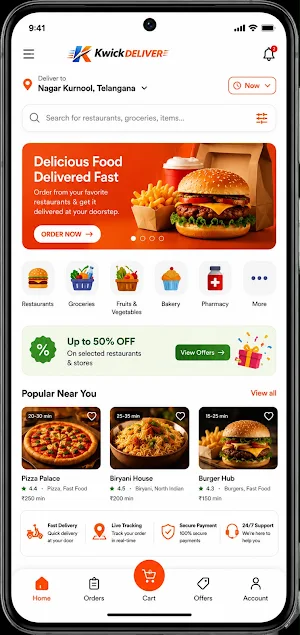 Kwickdeliver Screenshot 0