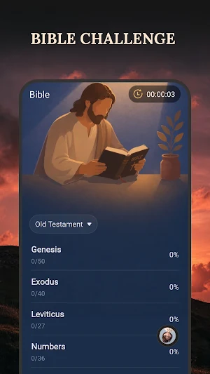 Bible：Quiz & Prayer Screenshot 1