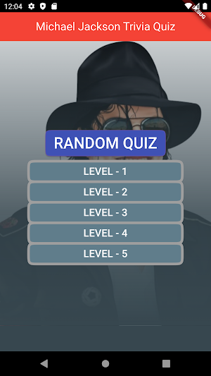 Michael Jackson Trivia Quiz Screenshot 0