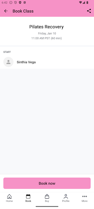 Pilates Glow Studio Screenshot 2