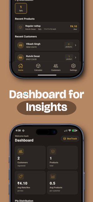 Boxmatics: Box Packaging Calc Screenshot 1