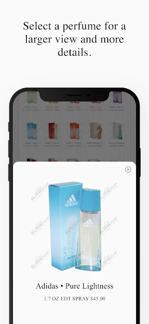 Catalog of Perfums Screenshot 3