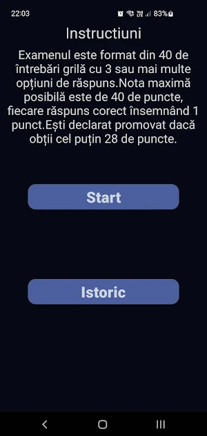 VCA Limba Romana Screenshot 1