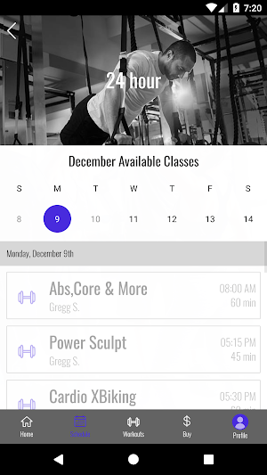King Haigler Athletic Club Screenshot 2