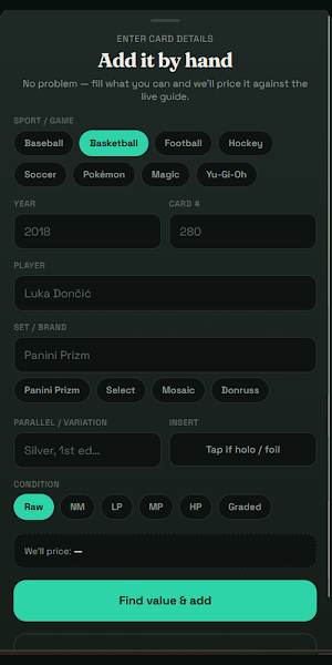 Mint: Card Scanner & Prices Screenshot 3