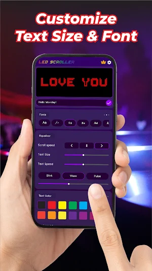 LED Banner - Running Text App Screenshot 1