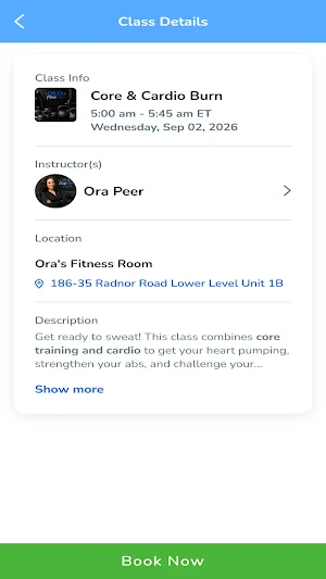 Ora's Fitness Room Screenshot 1