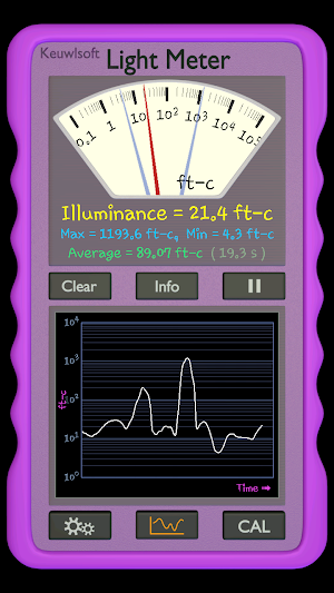 Light Meter Screenshot 0