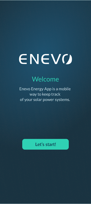 Enevo mobile application Screenshot 0