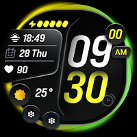 OMG 27 Digital Watch Face