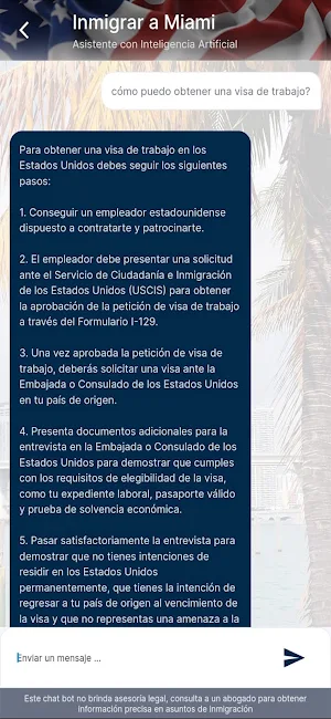 Inmigrar a Miami Screenshot 1