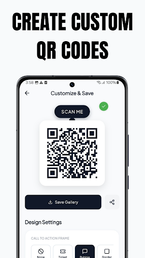 QR Code Scanner & Generator Screenshot 1