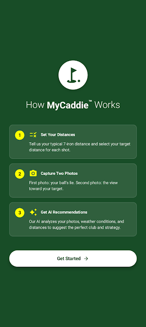MyCaddie™ - AI Golf Assistant Screenshot 3