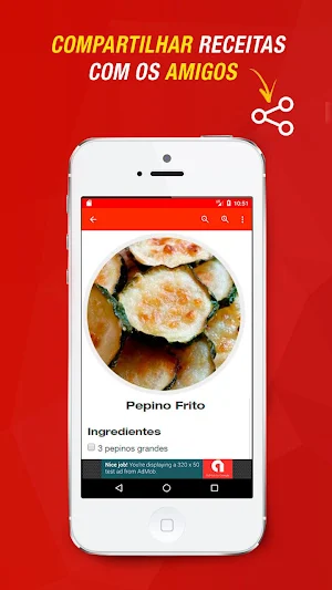 Receitas com Pepino Screenshot 0