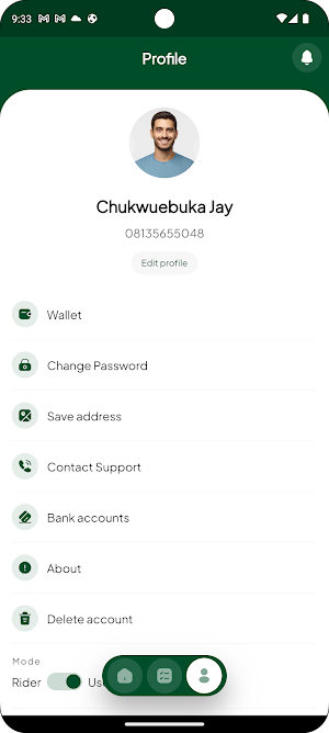 Evenfare Screenshot 2