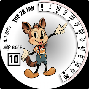 Cartoon Watchface Screenshot 0