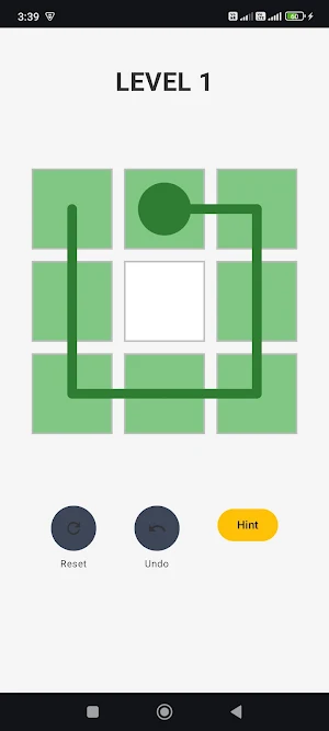 One Line Fill Puzzle Screenshot 2