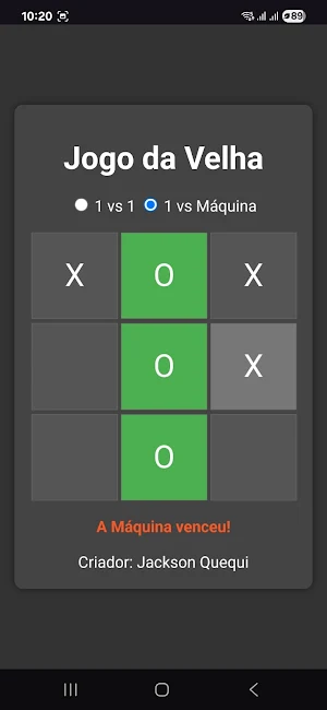 Jogo da Velha Clássico Screenshot 1
