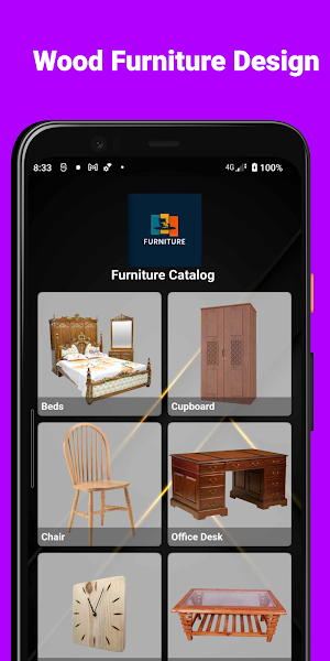 Wood Furniture Design Screenshot 3