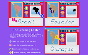 South America - Montessori Geography Screenshot 1