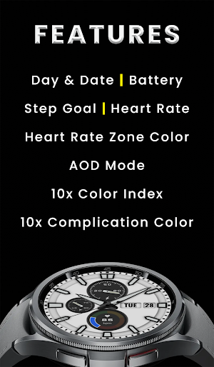 Chrono Dash Analog Watch Face Screenshot 2