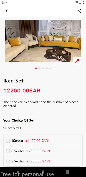 Asaiyel Palace Furniture Screenshot 1