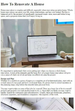How to Do Home Renovations Screenshot 1