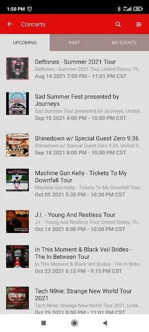 The Rave / Eagles Club Screenshot 3