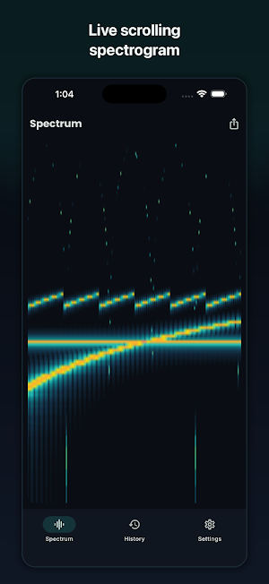 Spectrum: Audio Analyzer & RTA Screenshot 3
