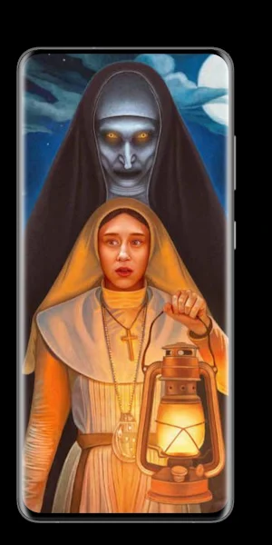 The Nun Valak Wallpaper 4K Screenshot 1