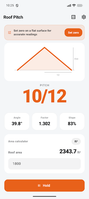 Roof Pitch: Slope & Angle Screenshot 0