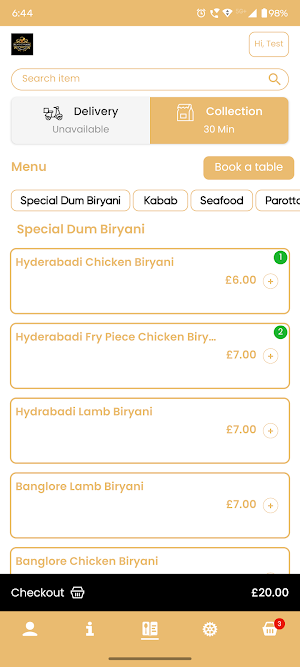 Deccan Flavours Screenshot 2