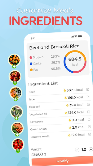 Nutrixo: Food Calorie Scanner Screenshot 3