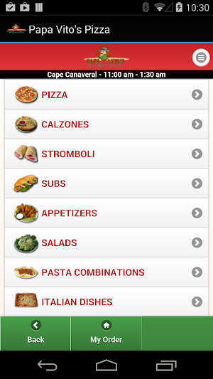 Papa Vito's Pizza Screenshot 0
