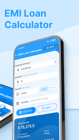 Loan EMI Calculator Screenshot 1