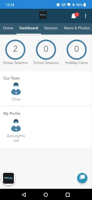 INSPIRE Squash Academy Screenshot 2