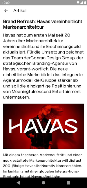 HavasNow Screenshot 2