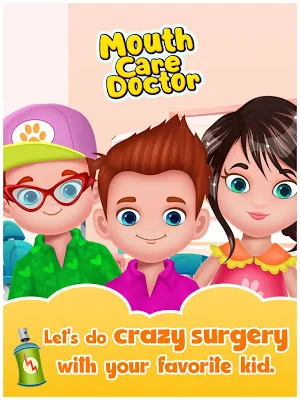 Mouth Care Doctor - Crazy Dentist & Surgery Game Screenshot 0