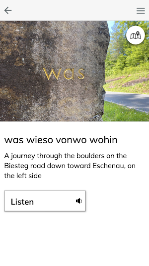 herman de vries: traces in the steigerwald Screenshot 3