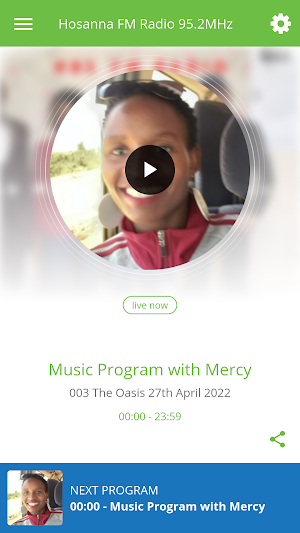 Hosanna FM Radio 95.2MHz Screenshot 0